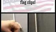 How To Easily Attach Your Flag Clips