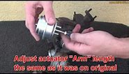 How to change Turbocharger wastegate actuator