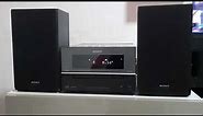 Sony CMT-BX10 Micro Hi-Fi Component System Demo #1