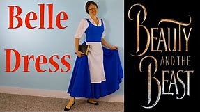 How To Make A Peasant Belle Blue Dress! Beauty And The Beast Costume!
