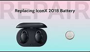 How to Replace Replacing Battery Samsung Gear IconX Icon X 2018 | Repair Tutorial
