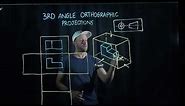 Technical Drawing: 3rd Angle Orthographic Projections Explained