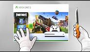Xbox One "FORTNITE" Console Unboxing (Eon Skin Bundle) Battle Royale Solo Victory Gameplay