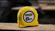 STANLEY® 8M /MM (25mm wide) Tape Measure