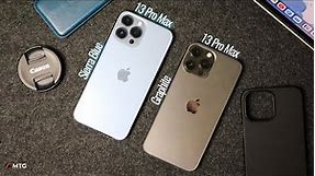 iPhone 13 Pro Max Graphite Unboxing & Sierra Blue Color Comparison!