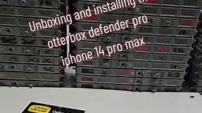 Unboxing and installing the @OtterBox OtterBox Defender Pro to my Iphone 14 Pro Max #unboxing #installing #otterbox #otterboxcase #otterboxdefender #otterboxdefenderpro #iphone14promax #iphone