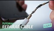 Repara tus cables dañados, como el de tu celular