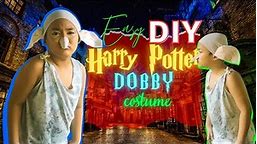 HOW TO MAKE DOBBY|| HARRY POTTER || COSTUME FOR BOOK WEEK OR HALLOWEEN
