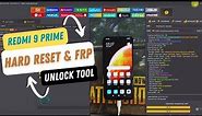 redmi 9 prime (lancelot) hard reset and frp unlock tool ✔️