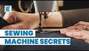 How does a sewing machine work?
