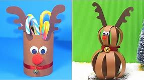 5 Easy Reindeer Crafts to Make | Christmas Craft Ideas