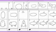 How to Draw Mixed Worksheet Pack