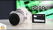 Canon EOS 200D II Unboxing, First Look, 4K Test