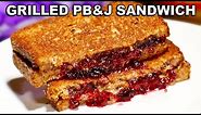 Grilled Peanut Butter and Jelly Sandwich