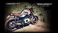 Honda CB500 Scrambler - CB500SCR1 - Bob´s Garage Motorcycle Art
