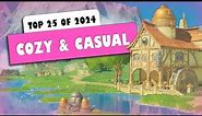 Top 25 Casual & Cozy Games Coming in 2024 | ALL Platforms