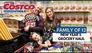 Family of 13✨ LAST COSTCO GROCERY HAUL FOR 2023! Plus More!