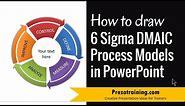 How to Draw 6 Sigma DMAIC Process Models in PowerPoint