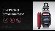 Carry-On Closet 3.0 - Solgaard Suitcase with Integrated Shelving System