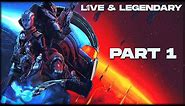 🔴 LIVE AND LEGENDARY // Mass Effect 1 Legendary Edition // Part 1