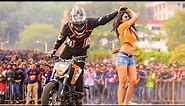 awesome bike stunts you must see | ktm duke 200 and 390 | ktm bike stunt in india | HD