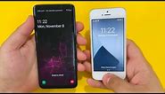 Samsung Galaxy S9 vs iPhone SE