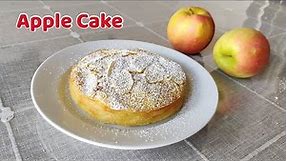 Fresh Apple Cake / 5 Minutes to Prepare / Super Easy and Delicious