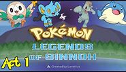 Pokemon Fan Game | Legends Of Sinnoh (Act 1) | Tabletop Simulator
