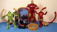 2010 IRON MAN 2 SET OF 8 BURGER KING COLLECTION MEAL MOVIE COLLECTIBLES VIDEO REVIEW