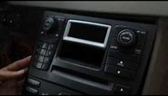 How to Remove Radio / Display / CD Changer from 2004 Volvo XC90 for Repair.