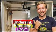 HOW TO INSTALL KITCHEN UNDERSINK PIPEWORK - EASY