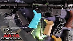 Ep-14: What's The Best AR-15 Pistol Grip Improvement? Grip Angle, Texture, Materials, Features...