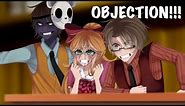 OBJECTION!!! || Trend (Art) || (FNAF) Afton Family (Ft. Henry Emily and Cassidy) || ⚠️BL00D⚠️