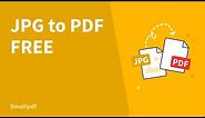 How to Convert JPG to PDF with Smallpdf