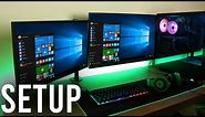 How To Setup Dual Monitors Windows 10 (Full Tutorial) | How To Set Up Two Monitors To One PC
