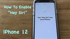 How To Enable “Hey Siri” iPhone 12