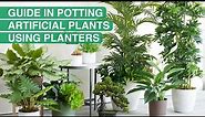 Guide in Potting Artificial Plants Using Planters | MF Home TV