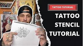 How To Make A Tattoo Stencil