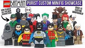 LEGO BATMAN: The Animated Series Custom Minifigure Collection Showcase