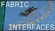 Fabric Interfaces Tutorial: E-Textiles, Conductive Thread and Trill Craft