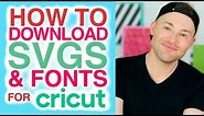 Download and Install SVG's or Fonts on Your Computer or iPad for Cricut Design Space
