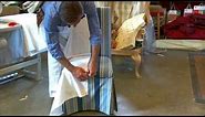 Learn how to make a Slipcover for a Parsons Chair