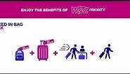 Wizz Air Baggage policy - WIZZ Priority