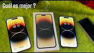 3 tipos de iPhone 14 ProMax / Ventajas y desventajas