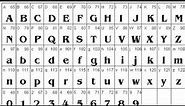 REQUEST: Artistic Alphabet With Benguiat font