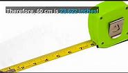 What is 60cm in Inches?