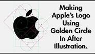 Making Apple's Logo Using Golden Circles | SpeedArt #1 | By MindWaah |