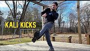 Awesome Sikaran Combinations - Kicks of Filipino Martial Arts (Kali, Escrima, Arnis)