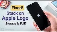 iPhone Stuck on Apple Logo and Storage is Full? 3 Ways to Fix It! (2023)