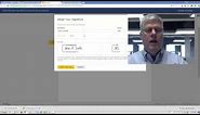 How to sign a Docusign document sent in email